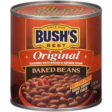 BUSHS BEST Bush's Original Baked Beans 16 oz. Can, PK12 01608